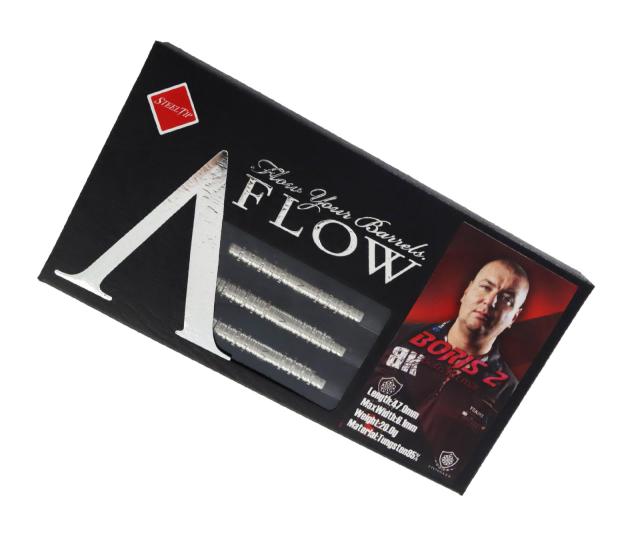 A-FLOW ブラックライン ボリス ダーツ バレル A-FLOW ブラックライン