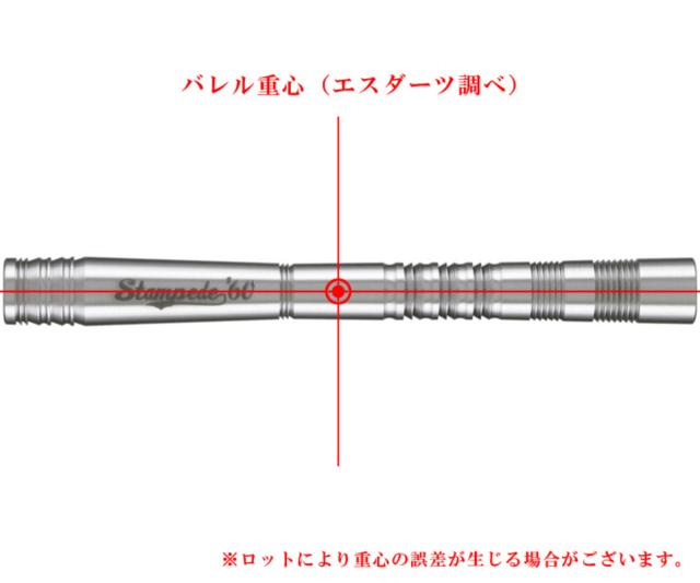 ダーツバレル【エスフォー】スタンピード'60の通販はau PAY マーケット
