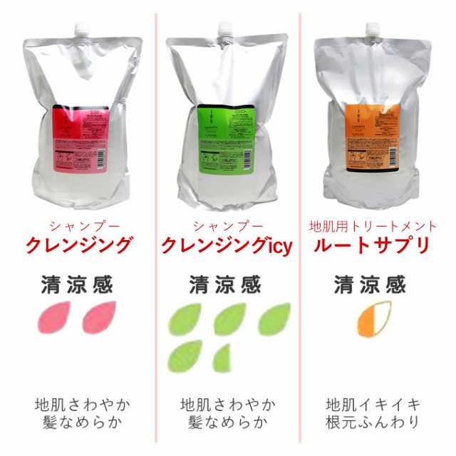 ルベル イオリコミント 各2500mL(詰替) 3種類から選べる2個セット｜au PAY マーケット