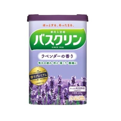バスクリン バスクリン　ラベンダーの香り　６００ｇ×12パック