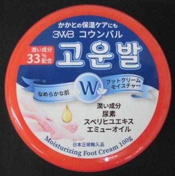 コウンバル　フットクリームモイスチャー　１００ｇ×12パック