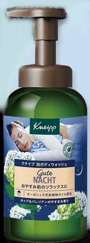 クナイプ　泡ボディウォッシュ　グーテナハト　ホップ&バレリアンの香り　４５０ｇ×12パック