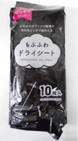 もふふわドライシート　１０枚入×12パック