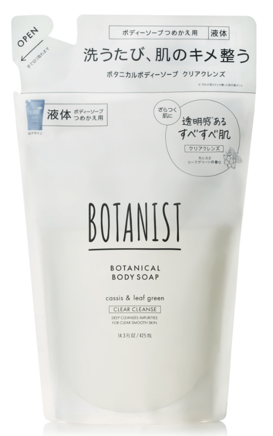 ボタニスト　ボディーソープ　クリアクレンズ　つめかえ用　４２５ｍｌ×12パック