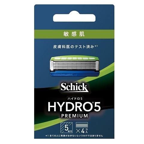 シック・ジャパン シック　ハイドロ５　プレミアム　敏感肌　替刃 (4コ入)×12パック