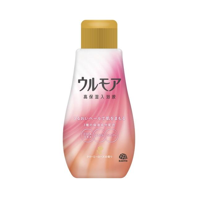 アース製薬 ウルモア　高保湿入浴液　クリーミーローズの香り　６００ｍｌ×12パック