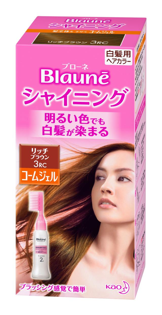 花王 ブローネ シャイニング ヘアカラー コームジェル　２ＣＬ×12パック