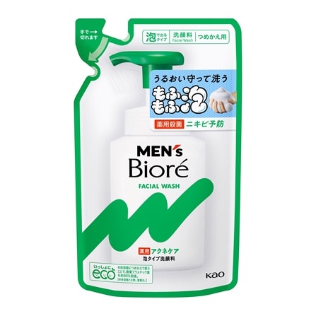 花王 メンズビオレ　泡タイプ　薬用アクネケア洗顔　つめかえ用　１３０ｍｌ×12パック 4,335円