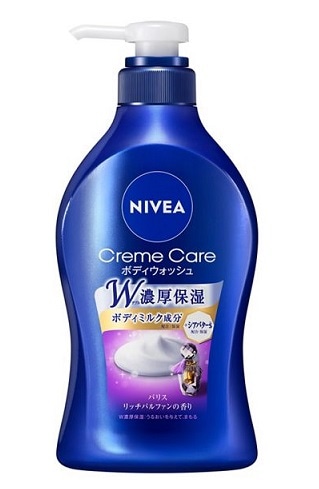 花王 ニベア　クリームケア　ボディウォッシュ　パリスリッチパルファンの香り　本体　４８０ｍｌ×12パック