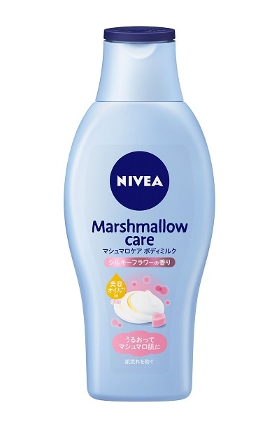 花王 ニベア　マシュマロケア　ボディミルク　シルキーフラワー　２００ｍｌ×12パック