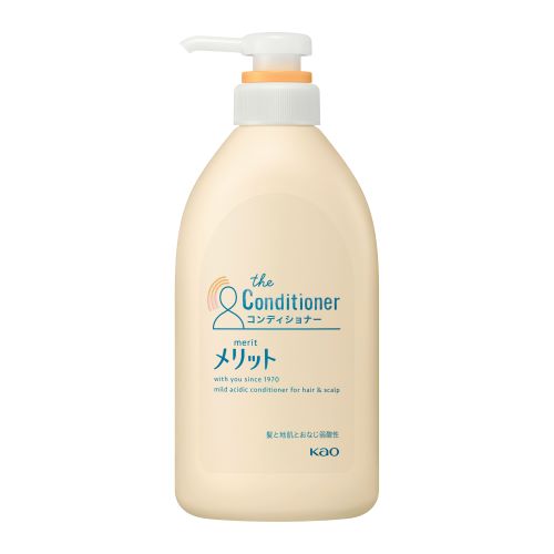 花王 メリット　コンディショナー　ポンプ　４８０ｍｌ×12パック