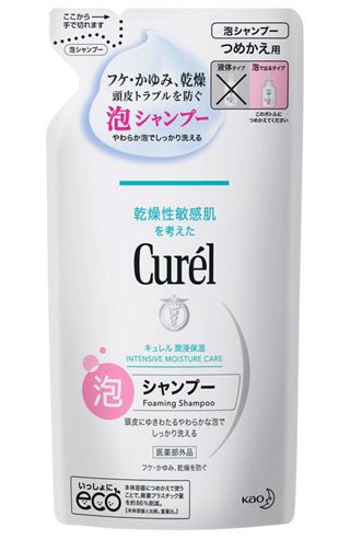 花王 キュレル　泡シャンプー　つめかえ用　３８０ｍｌ×12パック