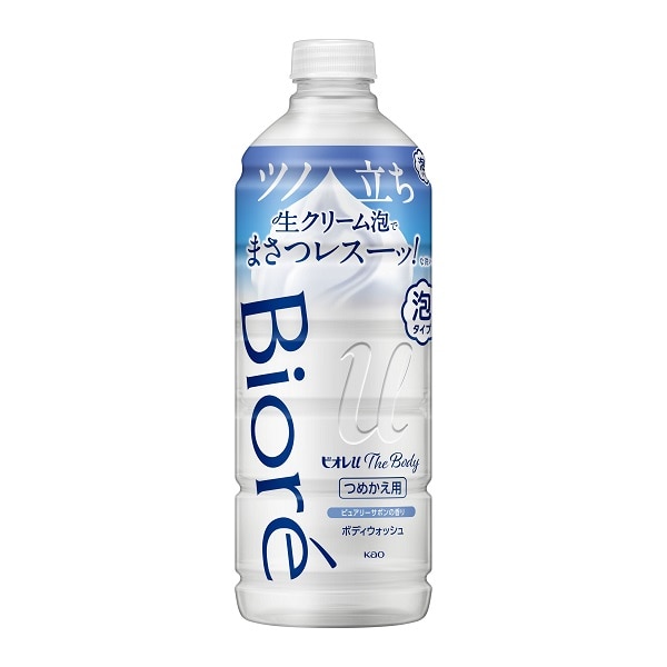 花王 ビオレｕ　ザ　ボディ　泡タイプ　ピュアリーサボンの香り　つめかえ用　４４０ｍｌ×12パック