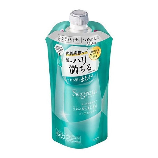 花王 セグレタ　コンディショナー　うねる髪もまとまる　つめかえ用　３４０ｍｌ×12パック