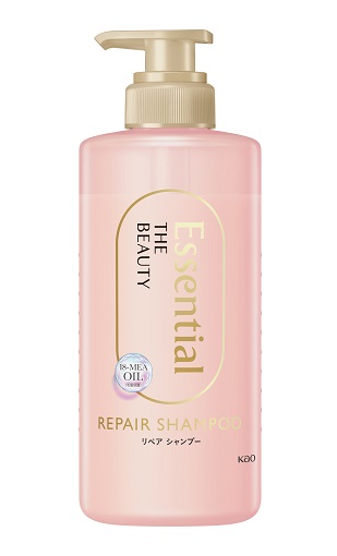 花王 エッセンシャル　ザビューティ　髪のキメ美容　リペアシャンプー　ポンプ　４５０ｍｌ×12パック