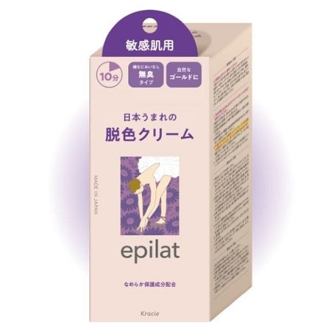 エピラット　脱色クリーム　敏感肌用×12パック