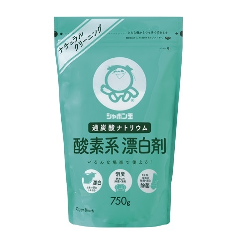 シャボン玉　酸素系漂白剤　７５０ｇ×12パック