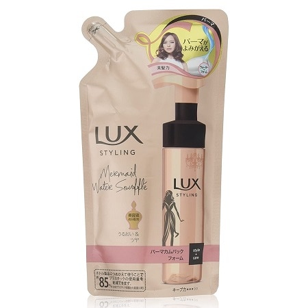 ユニリーバ ラックス　美容液スタイリング　パーマカムバックフォーム　つめかえ用　１８０ｍｌ×12パック