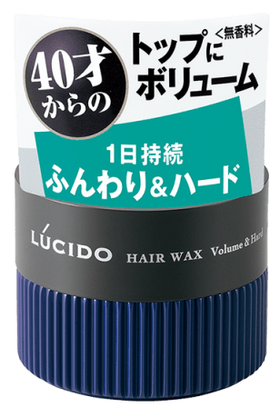 マンダム ルシード　ヘアワックス　ボリューム＆ハード　８０ｇ×12パック