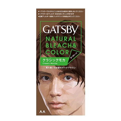マンダム ギャツビー　ナチュラルブリーチカラー　クラシックモカ×12パック