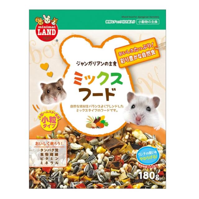 ジャンガリアンのミックスフード１８０ｇ×12パック