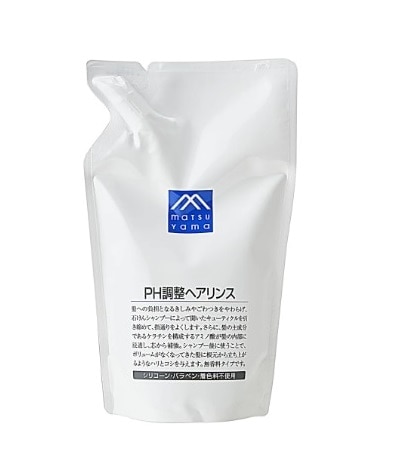 松山油脂　ＰＨ調整ヘアリンス　つめかえ用　５５０ｍｌ×12パック