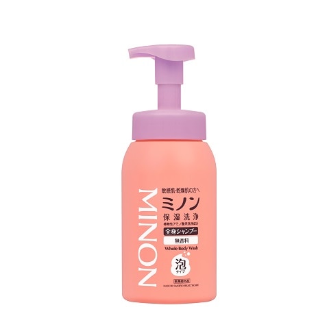 第一三共ヘルスケア ミノン　全身シャンプー　泡タイプ　５００ｍｌ×5パック