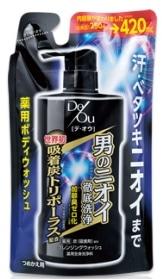 ロート製薬 デ・オウ　薬用クレンジングウォッシュ　つめかえ用　４２０ｍｌ×12パック