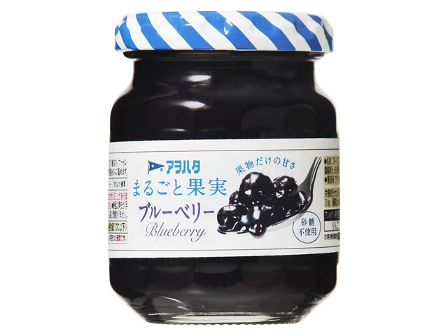 アヲハタ】 まるごと果実 ブルーベリー 125g ｘ12 個 【お気に入り