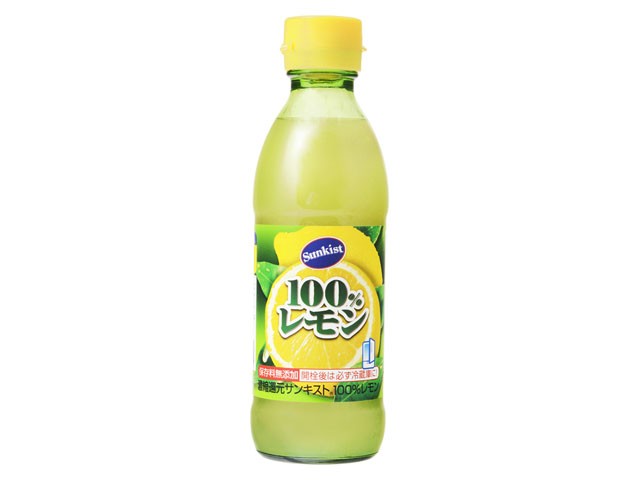 【サンキスト】 １００％レモン 瓶 300ml ｘ6 個_2セットのサムネイル