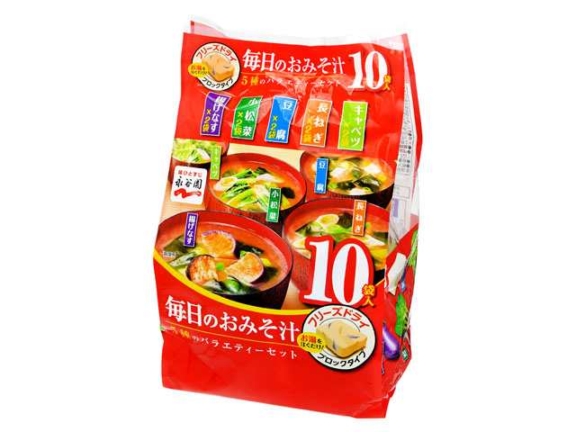毎日のおみそ汁 ５種バラエティーセット １０袋 51g ｘ4個_10セット 売れ筋の大人気 グルメ・食品