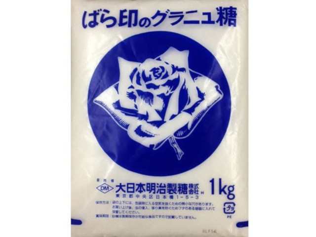 バラ印】 グラニュー糖 1Kg ｘ20 個-