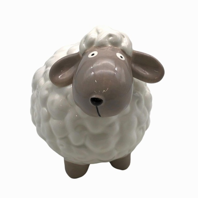 貯金箱 置物 モコモコした羊さん シンプル 陶器製の通販はau PAY マーケット - ノイシュタット | au PAY マーケット－通販サイト
