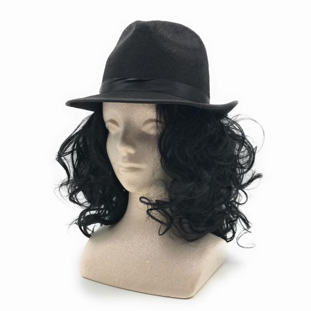 コスプレ 長髪パーマのウィッグ ハット 手袋 3点セットの通販はau Pay マーケット ノイシュタット