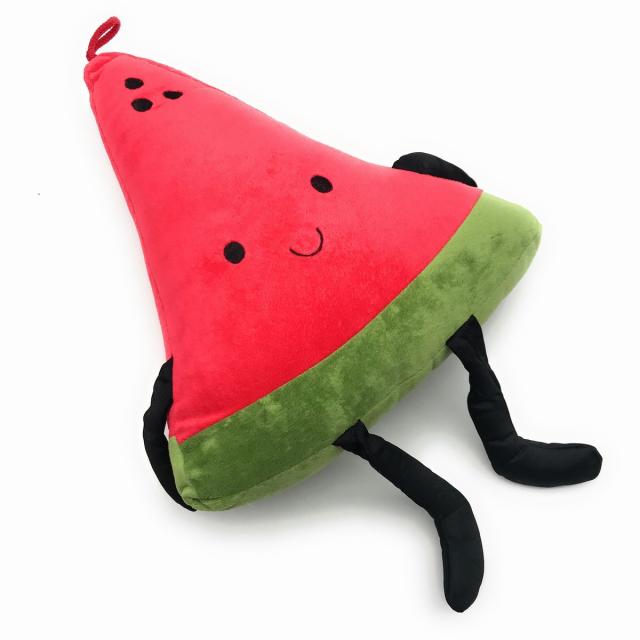 クッション かわいい スイカ 三角 Cタイプ の通販はau Pay マーケット ノイシュタット
