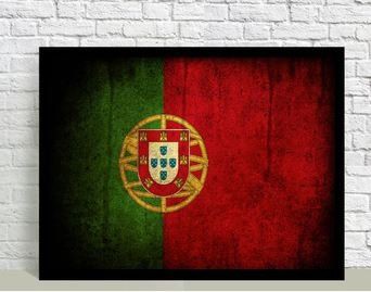 ポスター ビンテージ風 国旗 フレーム入り 25 35cm ポルトガル の通販はau Pay マーケット ノイシュタット