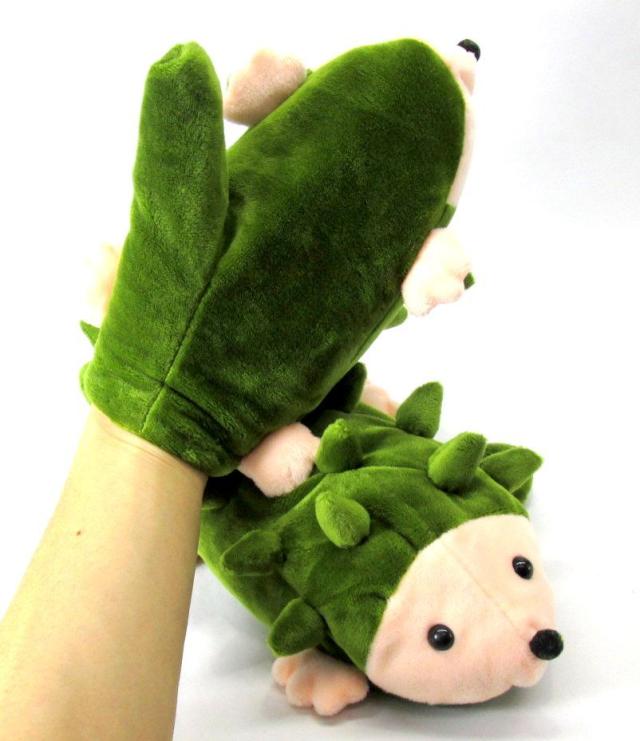 手袋 ぬいぐるみ風 トゲトゲ フワフワ ハリネズミ ローズ の通販はau Pay マーケット ノイシュタット