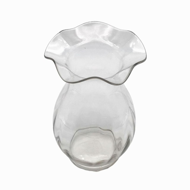 フラワーベース 花瓶 レトロ風 単色クリア ガラス製 シンプル 中サイズ (無色)の通販はau PAY マーケット - ノイシュタット | au  PAY マーケット－通販サイト