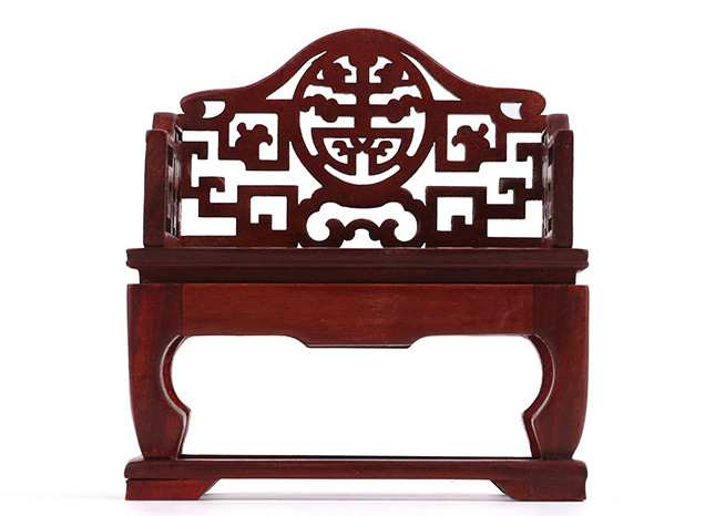 名刺スタンド 置物 中国 家具 宝座 彫刻 椅子 木製の通販はau PAY ...