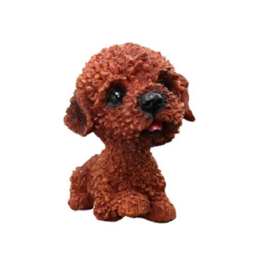 置物 首振り人形 かわいい ワンちゃん トイプードル の通販はau Pay マーケット ノイシュタット