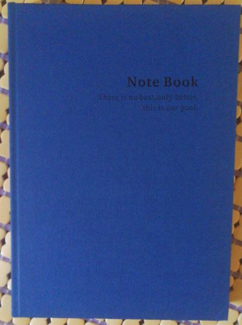 ノート シンプル オーソドックスデザイン 硬表紙 厚手 サイズ ブルー の通販はau Pay マーケット ノイシュタット
