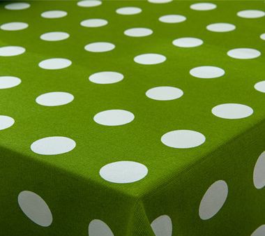 テーブルクロス 大きなドット柄 ポップ系 ホワイト×グリーン (長方形A 140×180cm)の通販はau PAY マーケット - ノイシュタット |  au PAY マーケット－通販サイト