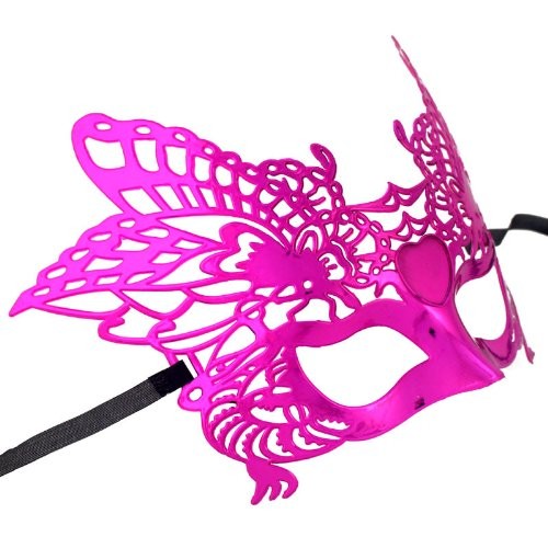 コスプレ 仮面舞踏会 メッキマスク ピンク の通販はau Pay マーケット ノイシュタット