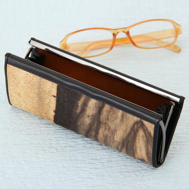 印伝 甲州印伝 印傳屋 上原勇七 メガネケース 眼鏡ケース かぐわ 8407