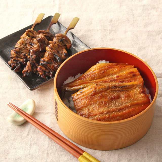 送料無料 鰻 ウナギ 鰻 豊橋うなぎ蒲焼きセット〔長蒲焼き95〜104g×1尾、肝蒲焼き串打ち約35g×5本〕 夏目商店の通販は
