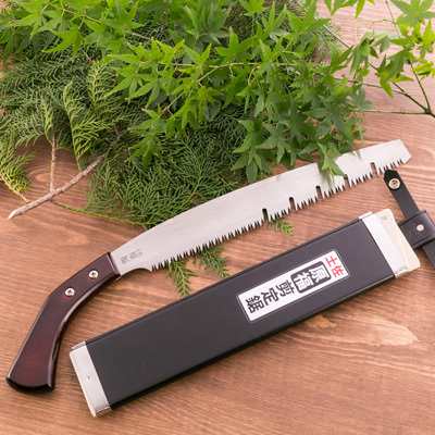 土佐最後の鋸（のこぎり）鍛冶、4代目「原邦博」がつくる「半改良 剪定鋸」 原福鋸工業所・高知県の通販は