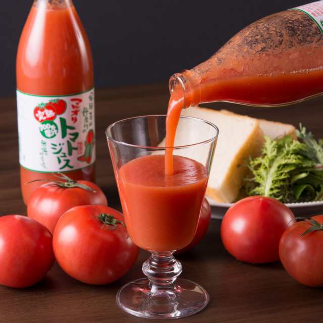 無添加 無塩 完熟100%果汁　マルオリトマトジュース 12本入りセット〔500ml×12〕 有限会社マルオリ 岐阜県