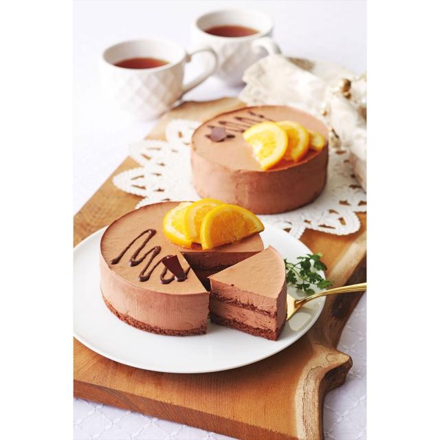 表参道 カフェ ル ポミエ 喜界町黒糖入オランジェショコラ