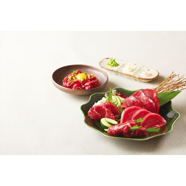 熊本 フジチク 馬刺しとユッケ おつまみ食べ比べの通販は 7,258円