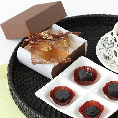 キモチイイを届ける 炭のチョコラ（４個入り） ｜ 株式会社アスカム・静岡県
